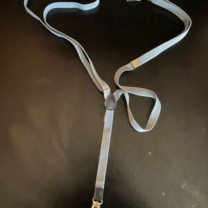 Classic Gray Suspenders for Men